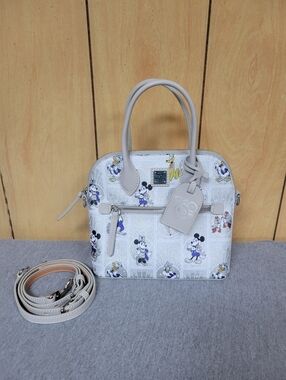 Dooney & Bourke Disney 100 Platinum Satchel